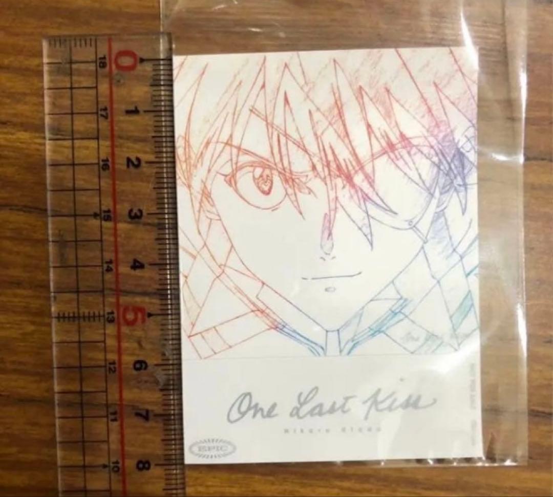 宇多田ヒカル/One Last Kiss アスカ US盤クリア盤特典ステッカー付