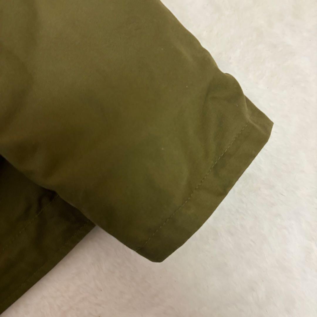 美品　BRITISH GREEN デッキジャケット　オリーブジャケット