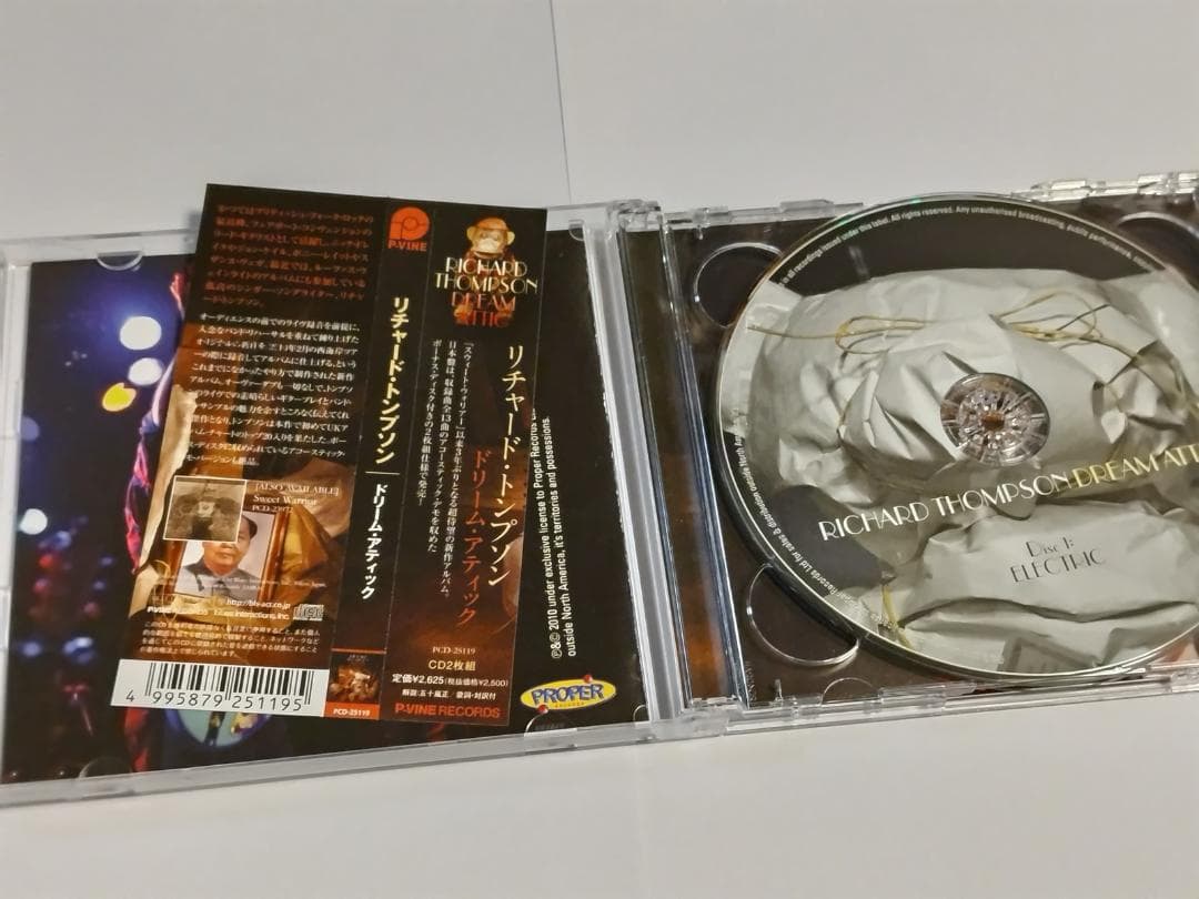 ● リチャード・トンプソン 国内盤CD 5枚セット 帯付 希少ライブ盤込 ●