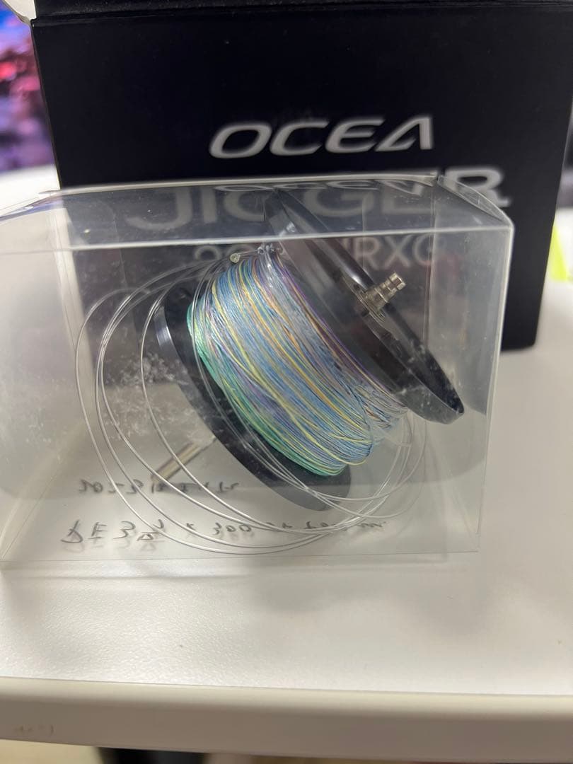 21 SHIMANO OCEA JIGGER 2001NRXG 換えスプール付き