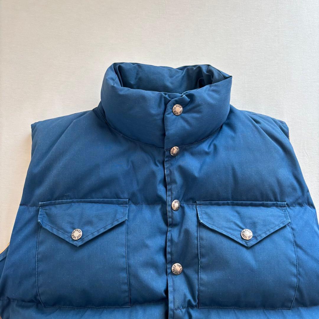 80s THE NORTH FACE 茶タグ ダウンベスト USA製