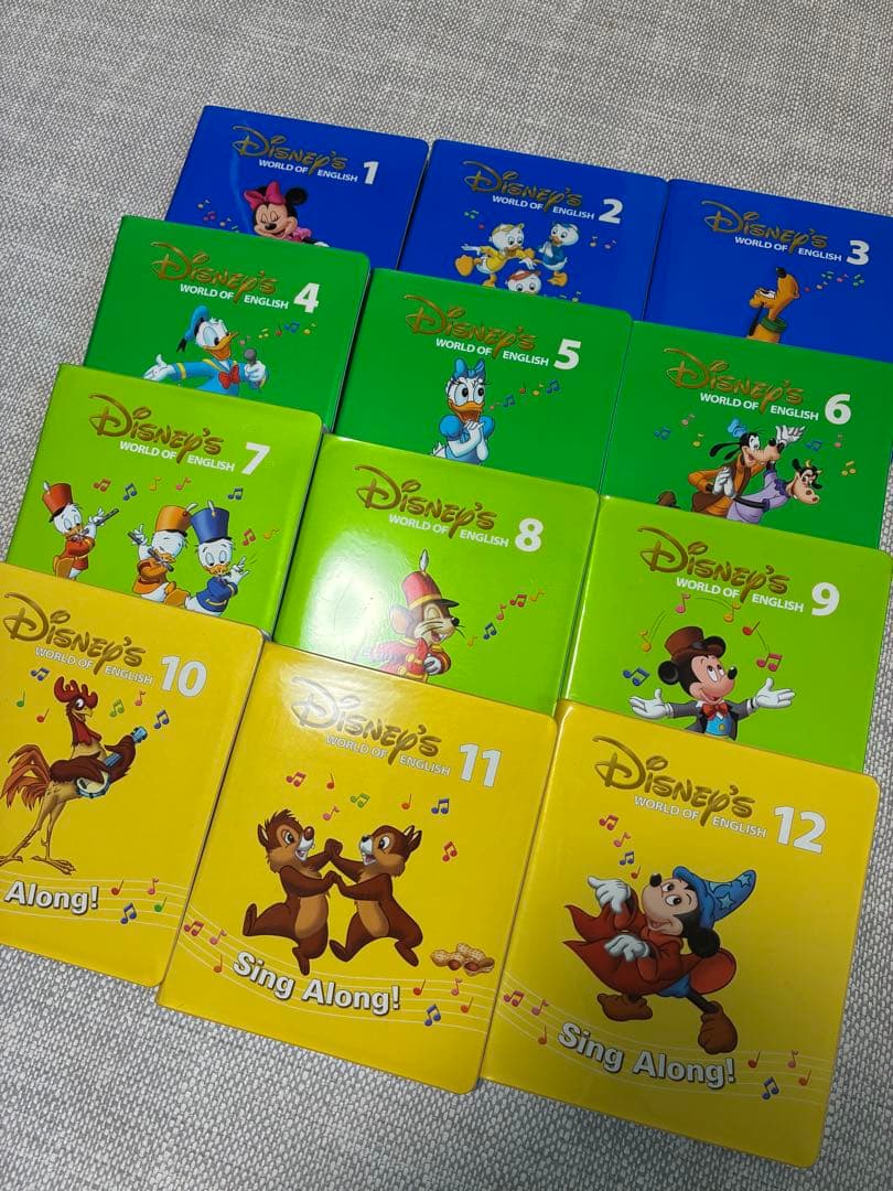 2014年　美品Disney Sing Along! DVD 1-12巻セット