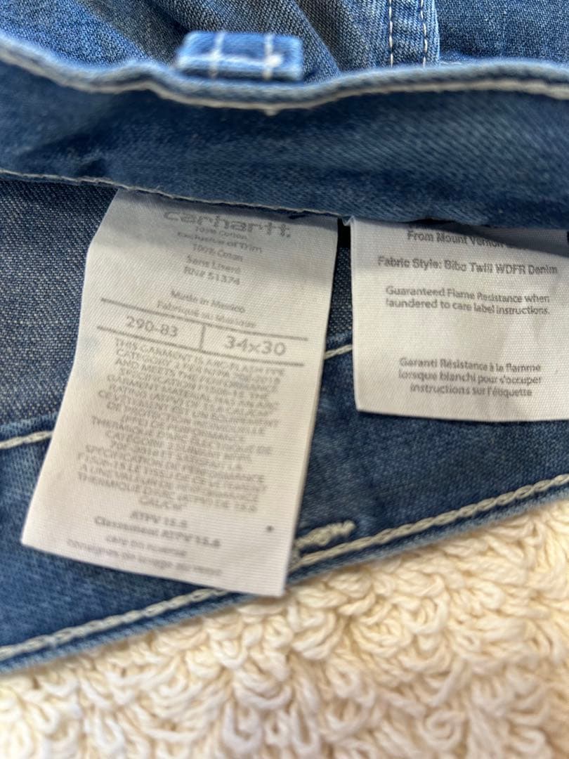 Carhartt FR カーハート デニムペインターパンツ34×30