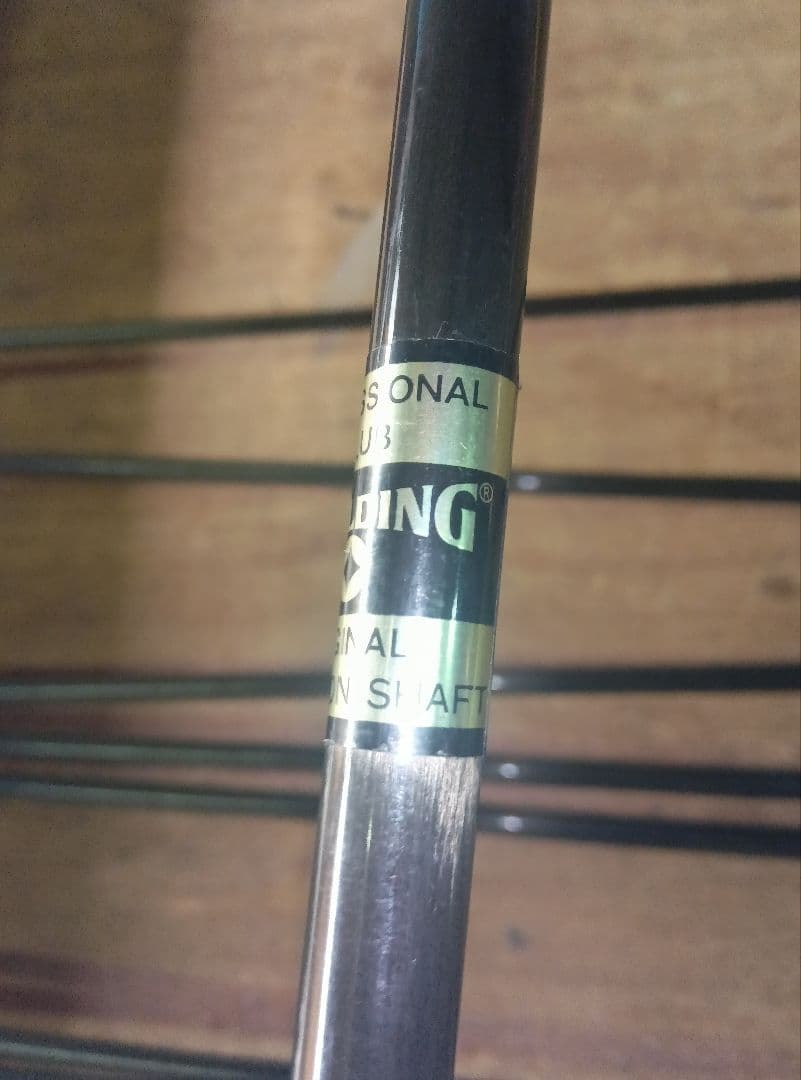 SPALDING アイアン、9本セット 、中古品