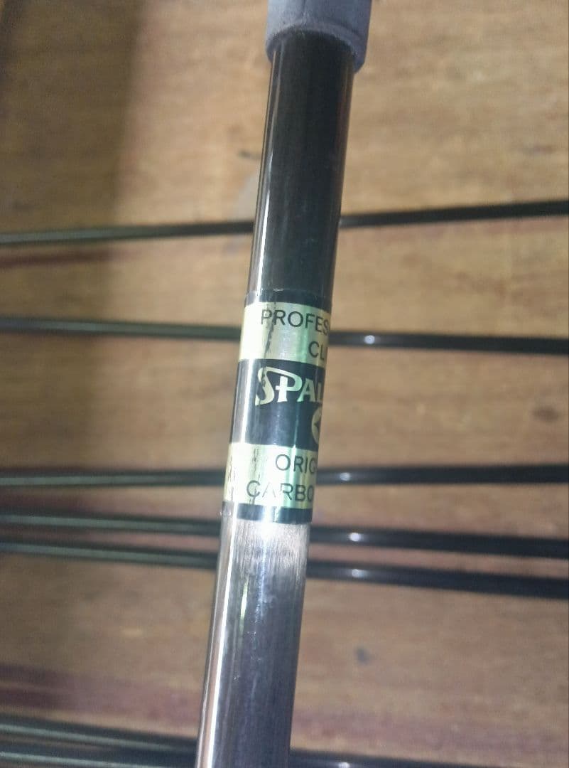 SPALDING アイアン、9本セット 、中古品