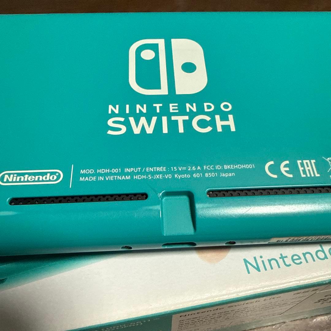 NintendoSwitchLiteターコイズ