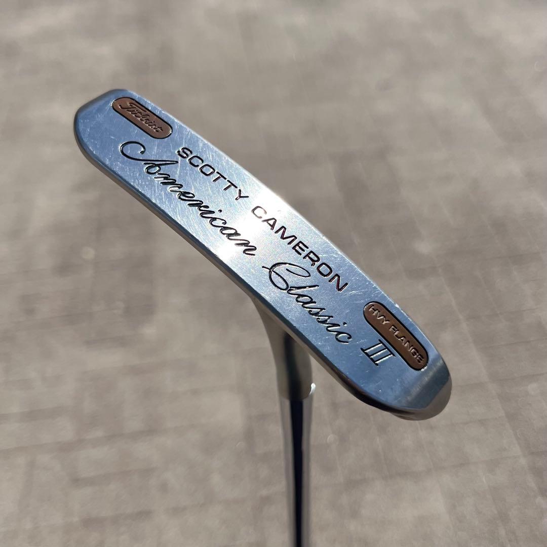 スコッティキャメロン アメリカンクラシックⅢ フランジ 美品 新品グリップ装着