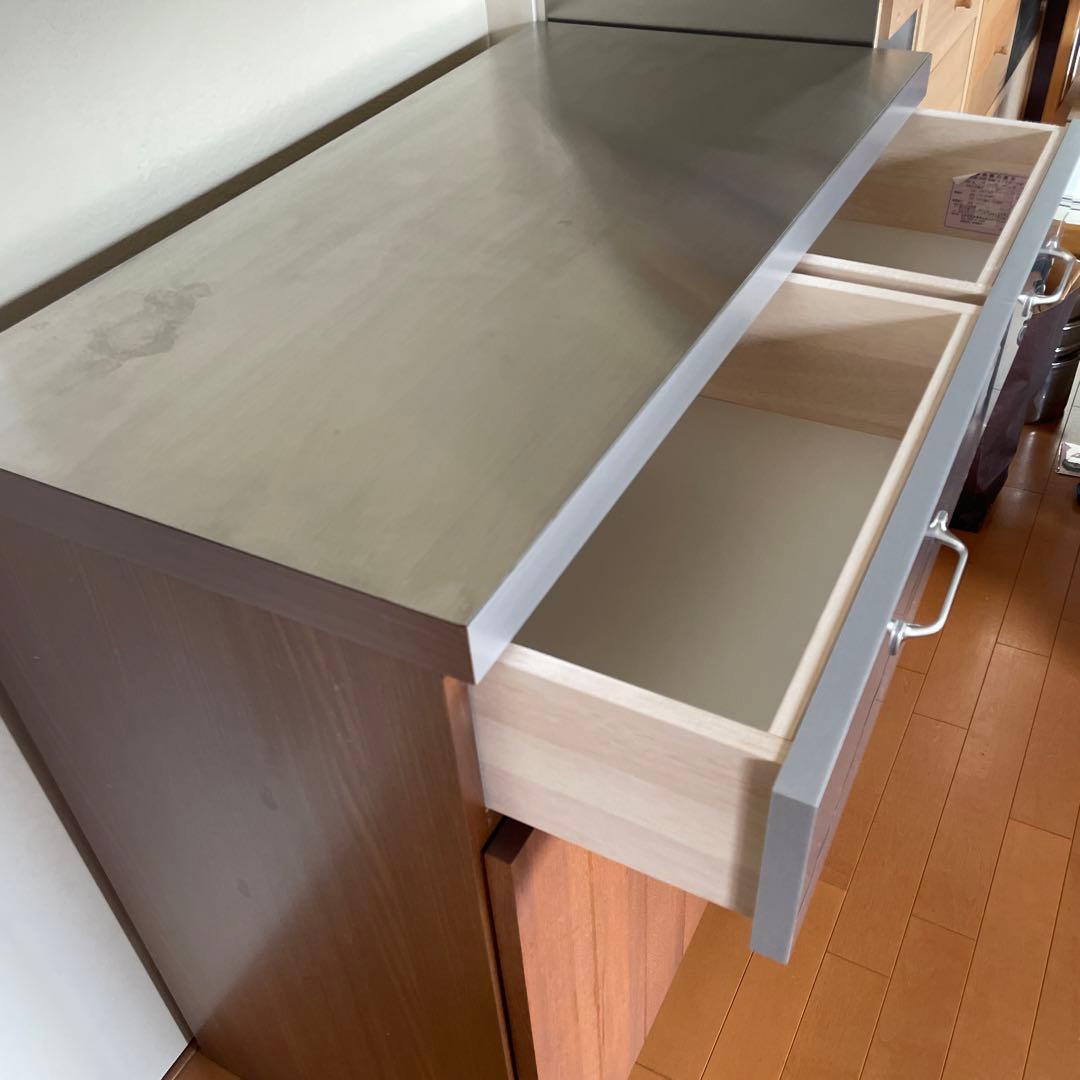 限定値下げ unico STRADA キッチンカウンター（S） ２枚扉 W900