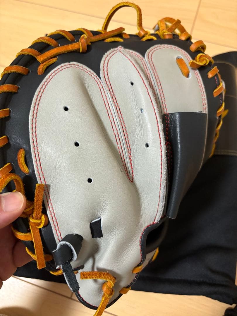 【最終値下げ】ミズノプロ　キャッチャーミット　軟式　オーダー