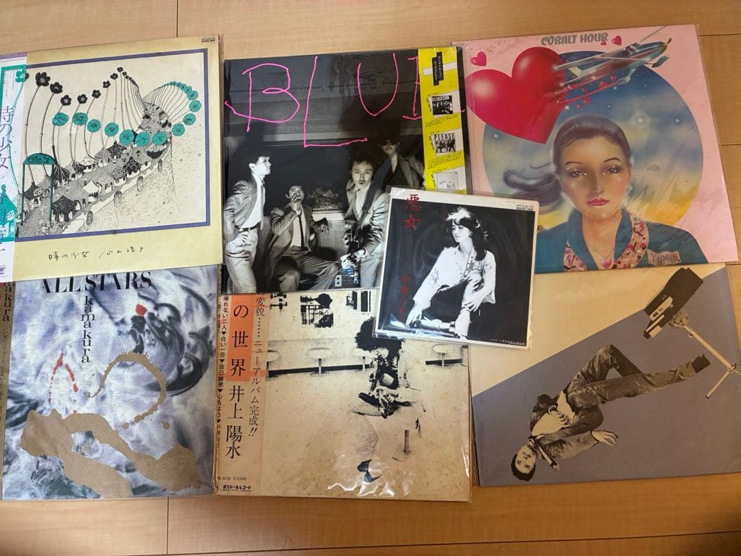 レコード40枚以上＋レコードプレイヤー【ハイロウズ、ブルーハーツ、スピッツなど】