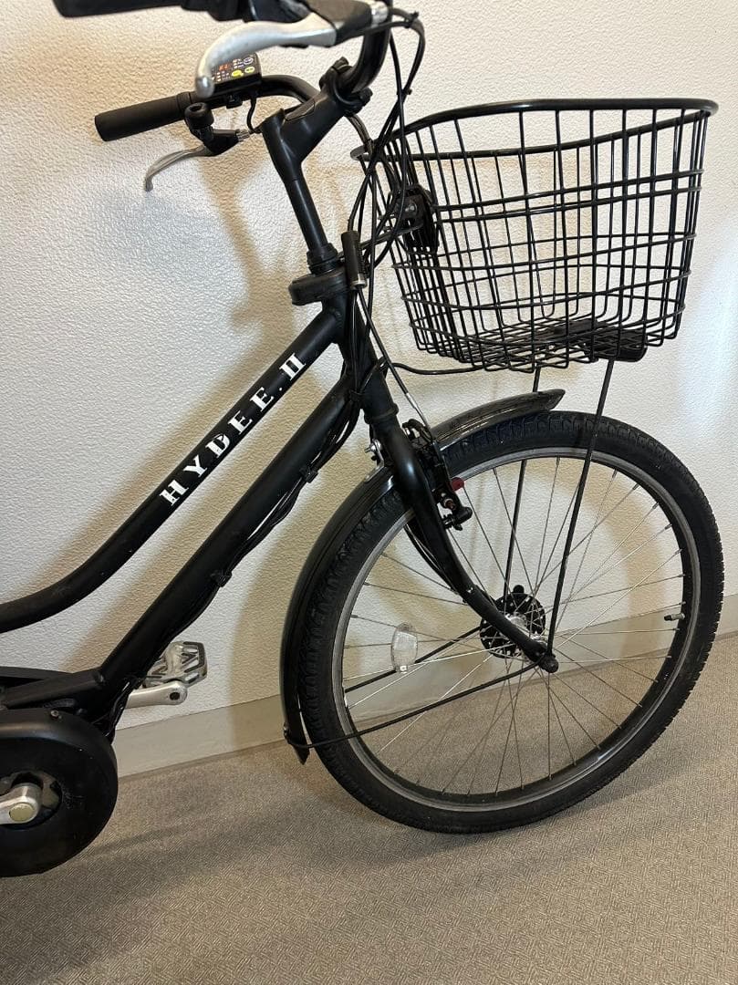 配送可ＢＲＩＤＧＥＳＴＯＮＥブリヂストンＨＹＤＥＥⅡ計１６ＡＨ電動アシスト自転車