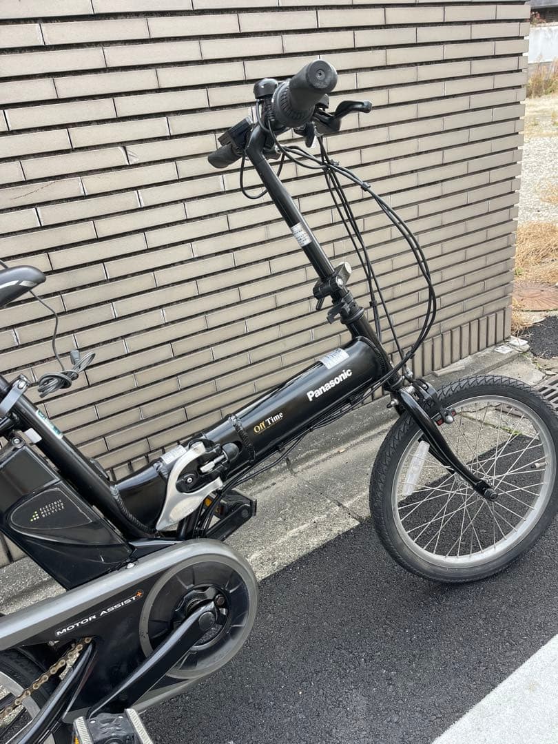 Panasonic off time折りたたみ自転車8.9ah
