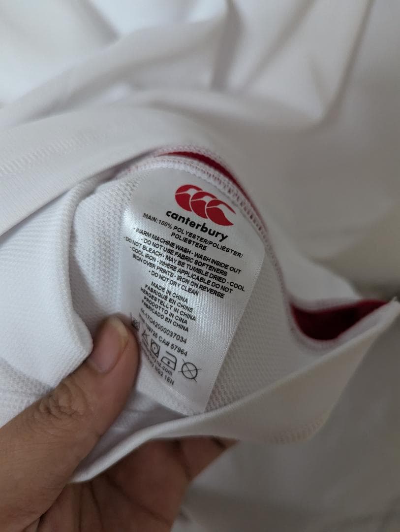 イングランド代表ラグビーチーム アウェイ ジャージ 2019