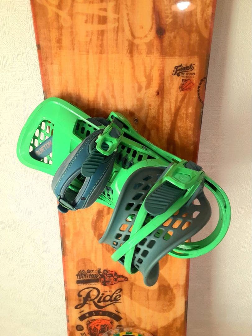 スノーボードセット　Ride Burton Genesis