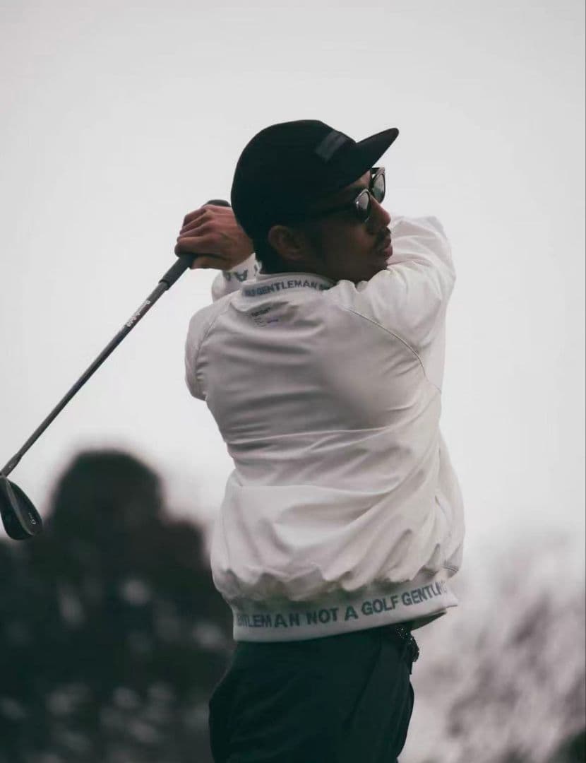 メンズウェア Cph/Golf NYLON P/O JACKET M WHITE