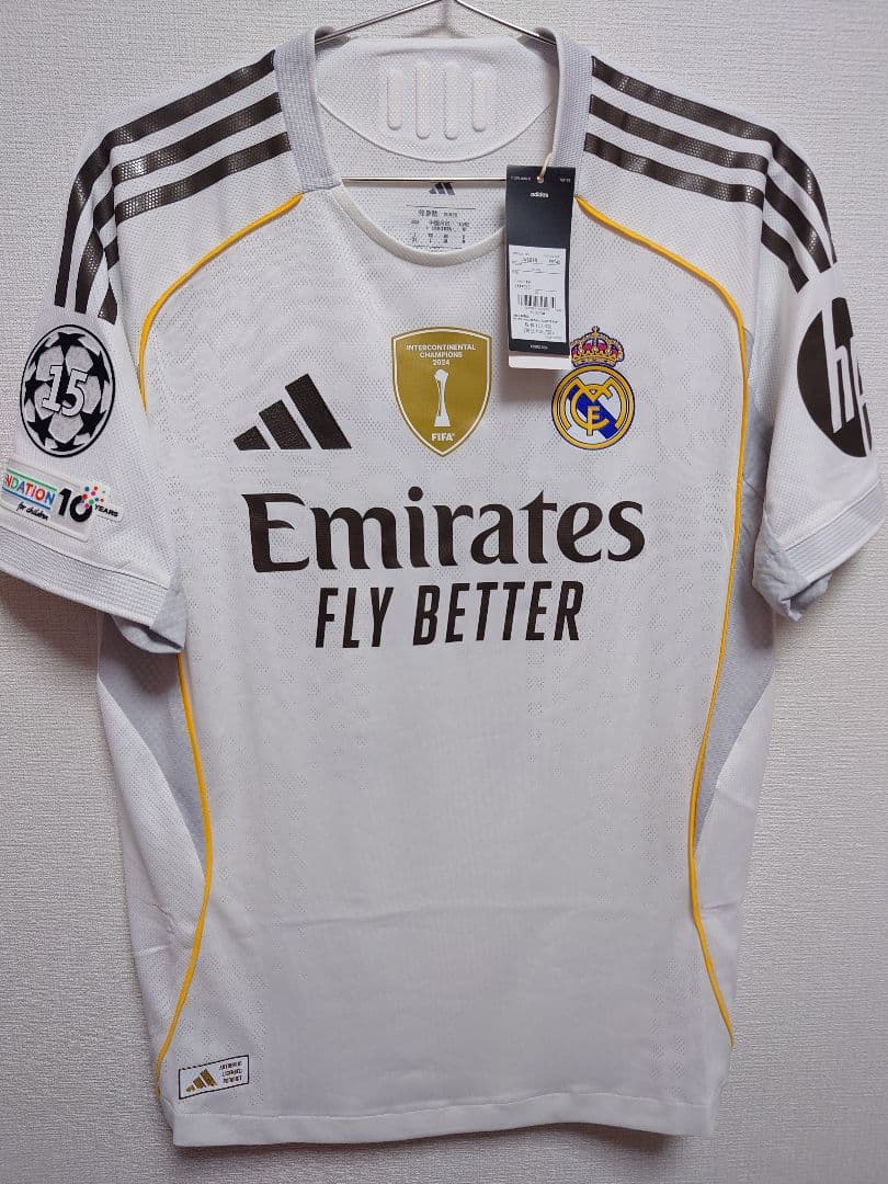 adidas　2025〜26 レアル・マドリード　ムバッペ　エムバペ