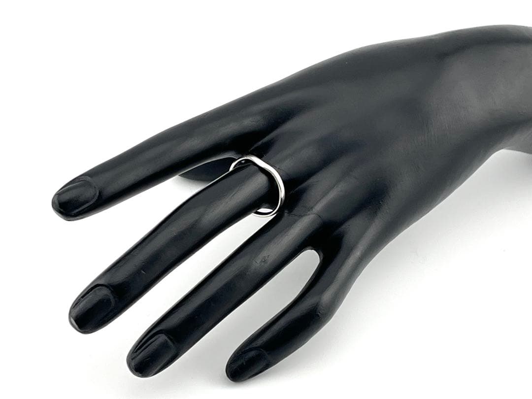 f093 ティファニー　カーブド　バンド　リング　シルバー　925 約15号