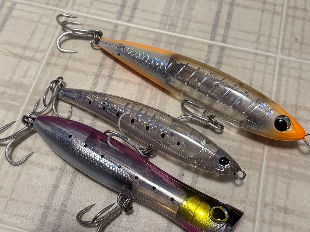 OCEA トップウォーター ルアー セット