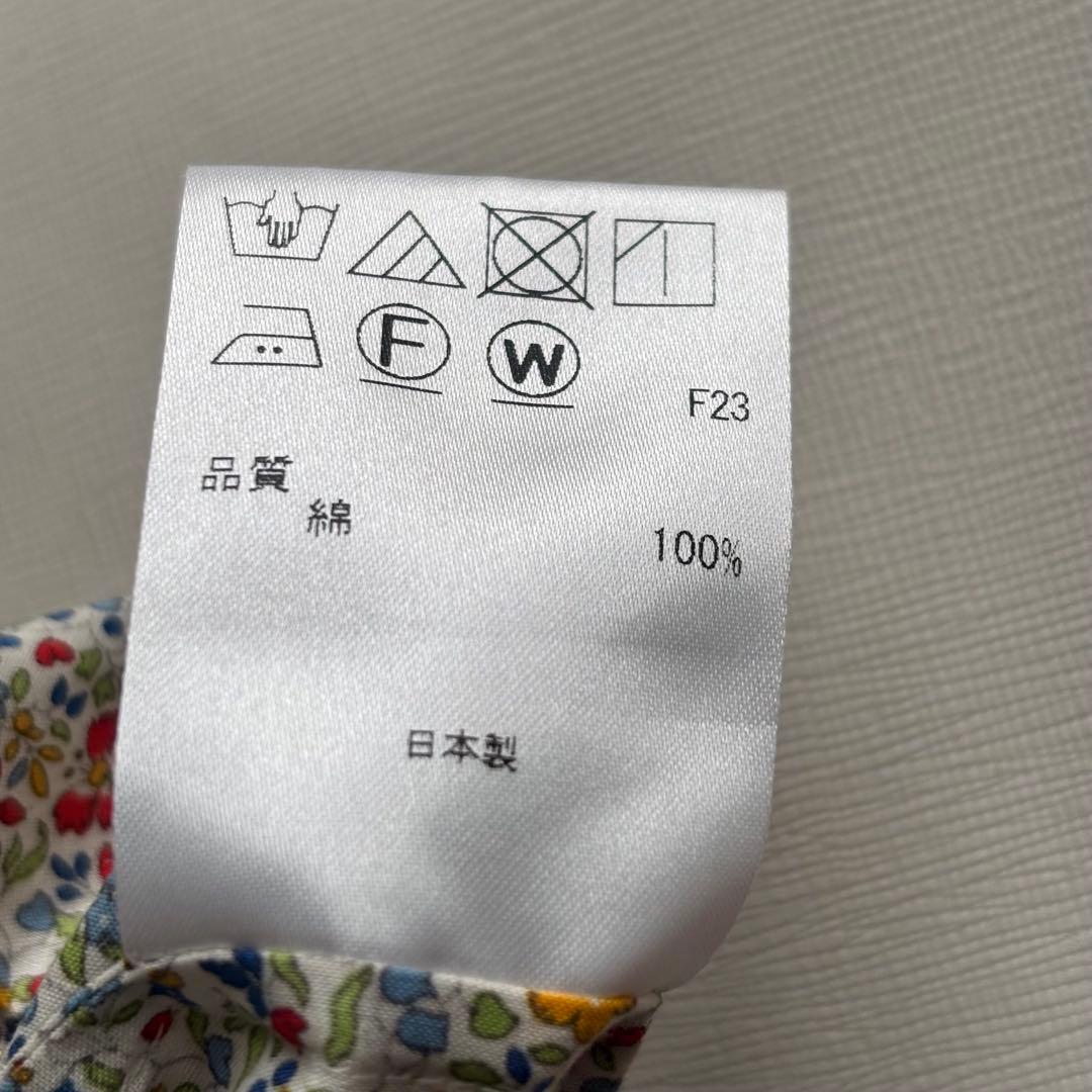 ポールスミス×リバティ　花柄シャツワンピース