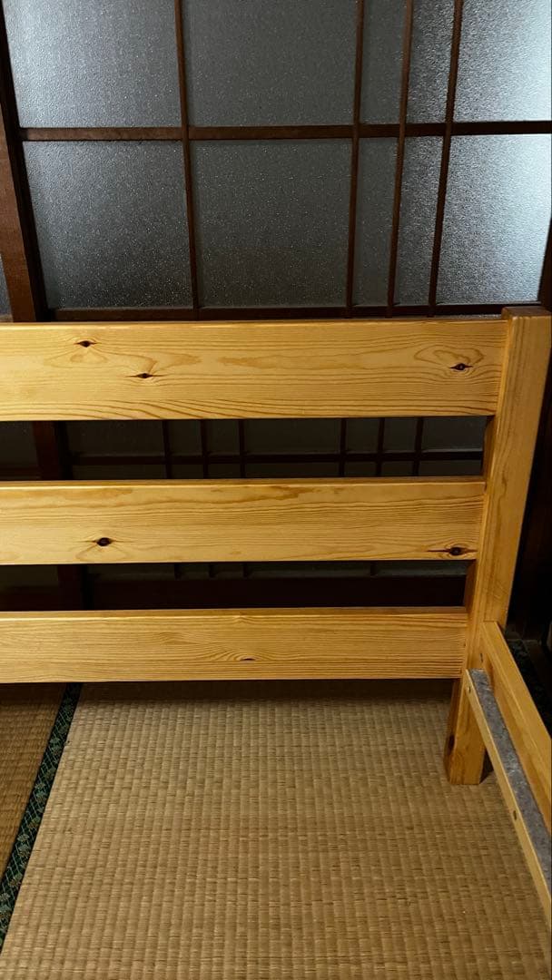 無印良品 木製ベッド パイン材 シングル 埼玉県熊谷周辺の待ち合わせ受取or配送