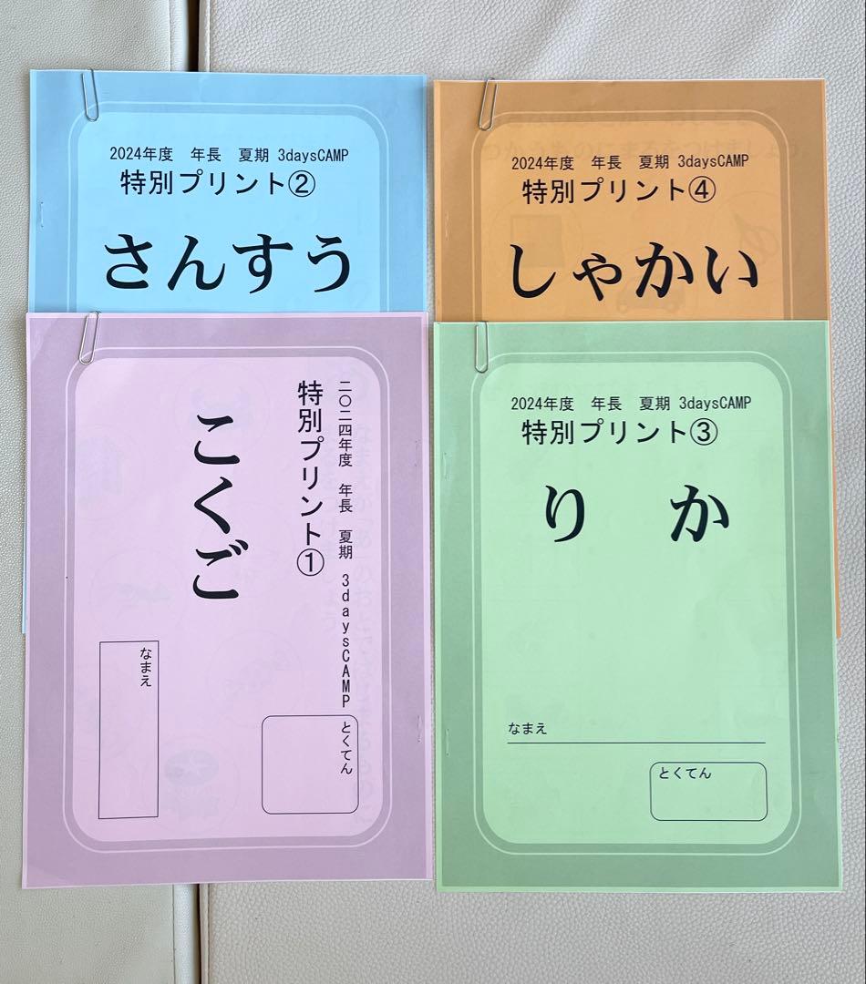2024年　理英会　3daysCAMP 夏期講習　共学難関　フルセット