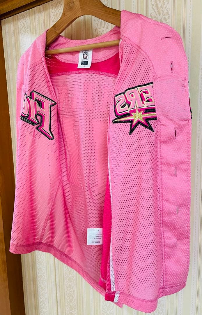 大谷翔平/肩幅41cm/レディースS〜M相当/ピンクユニフォーム/日本ハム/#2