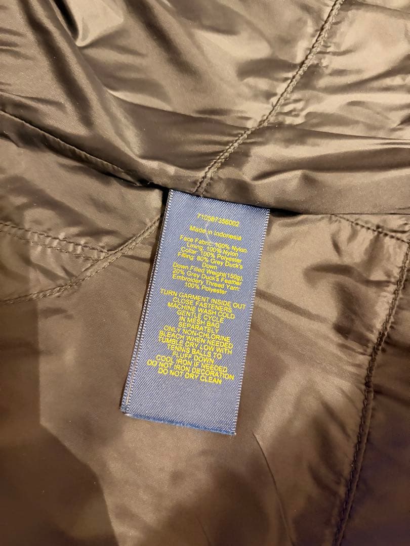 A yaka様　ご検討中商品　Ralph Lauren ダウンベスト　黒　未使用