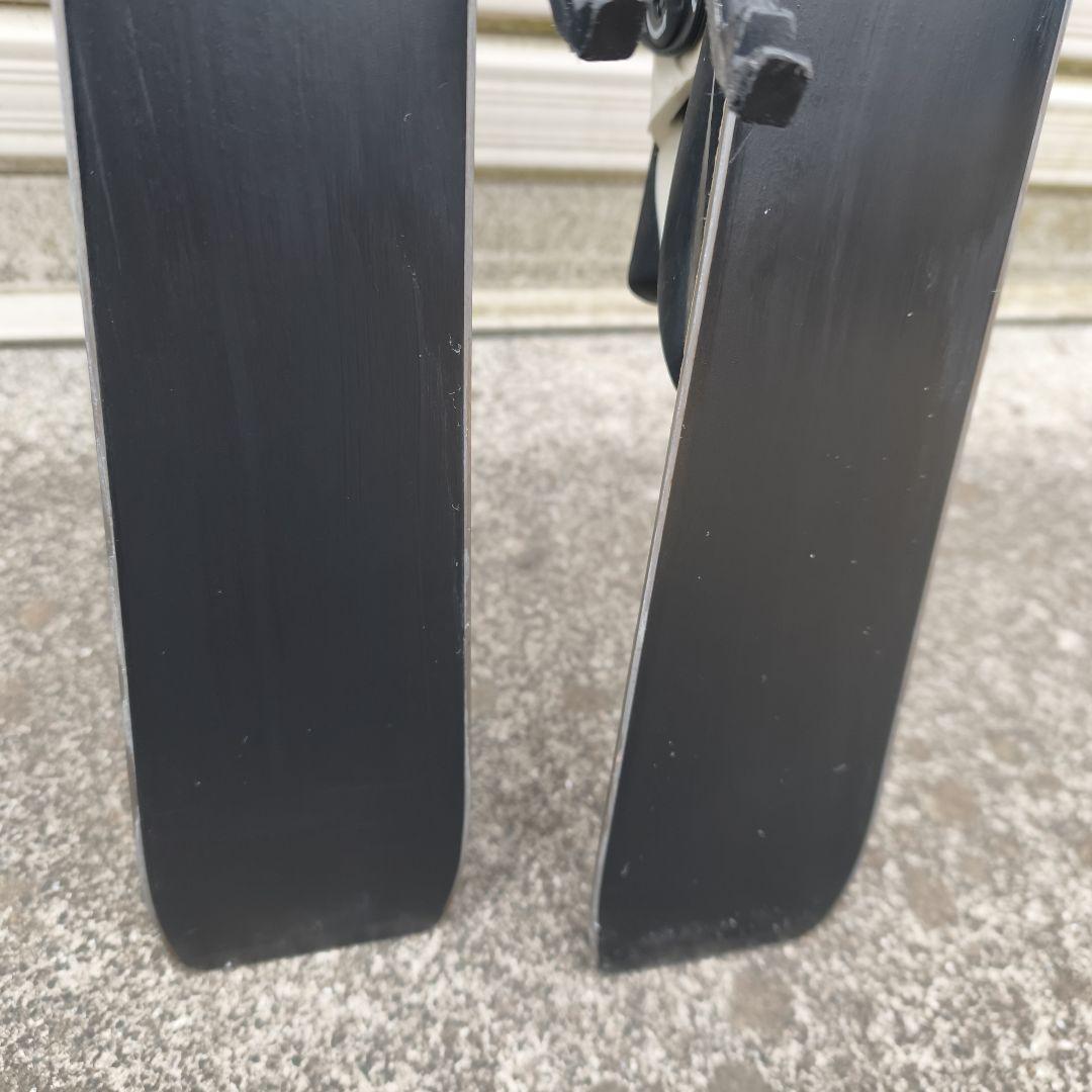 子供　ジュニア　SALOMON 24 HOURS スキー板 ホワイト　100cm