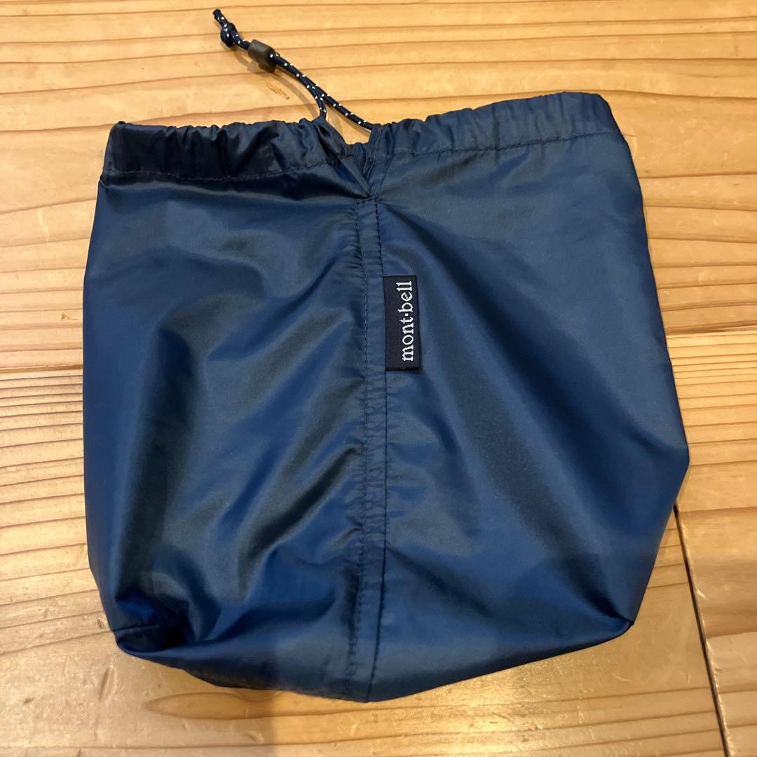 mont-bell ダウンブランケット ネイビー/グリーン M