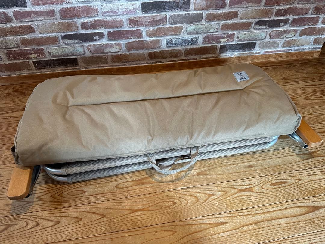 DOD(ディーオーディー) グッドラックソファロー 二人掛け ベージュ