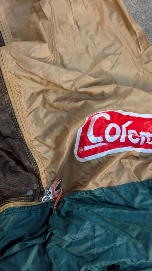 【テスト】Coleman タフワイドドーム300 テントとグランドシート