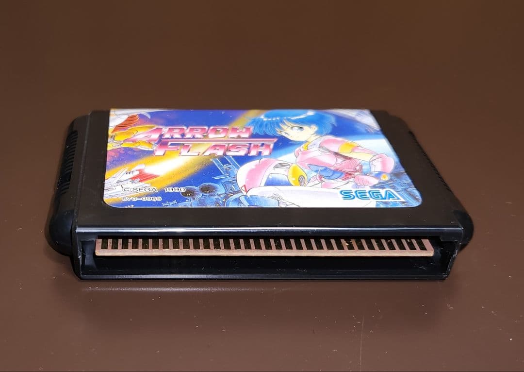 【当時品・美品】ARROW FLASH　アローフラッシュ　メガドライブ ソフト