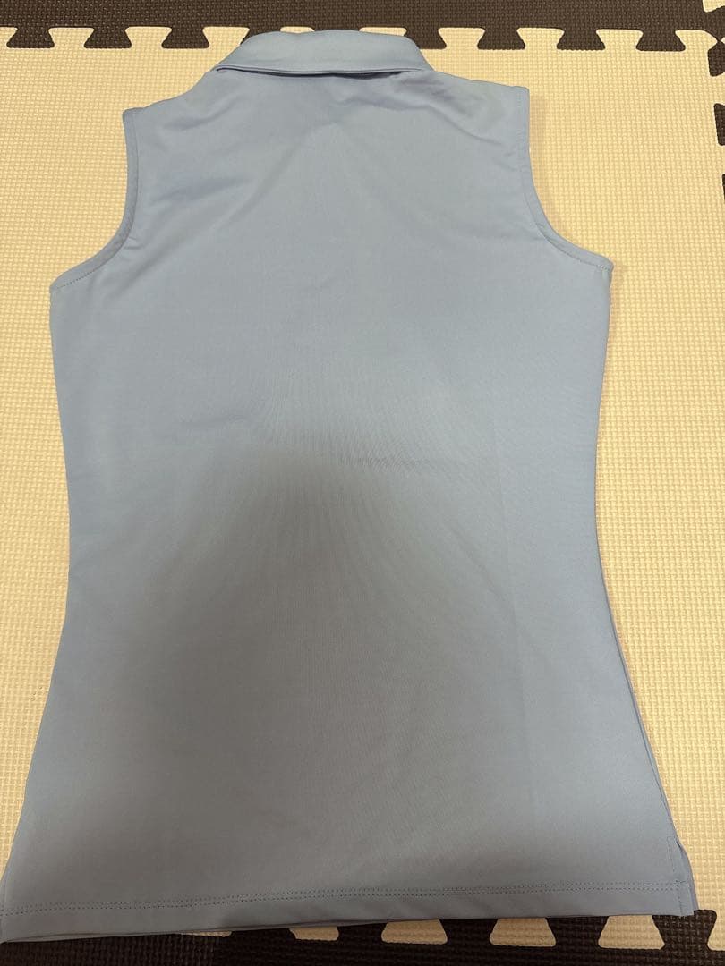 CHUCUCHU韓国ゴルフウェア スカルロゴ刺繍 ポロシャツ ノースリーブ