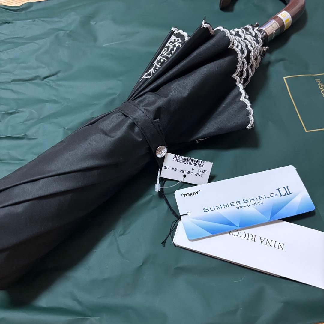 ニナリッチ サマーシールド 日傘 折りたたみ