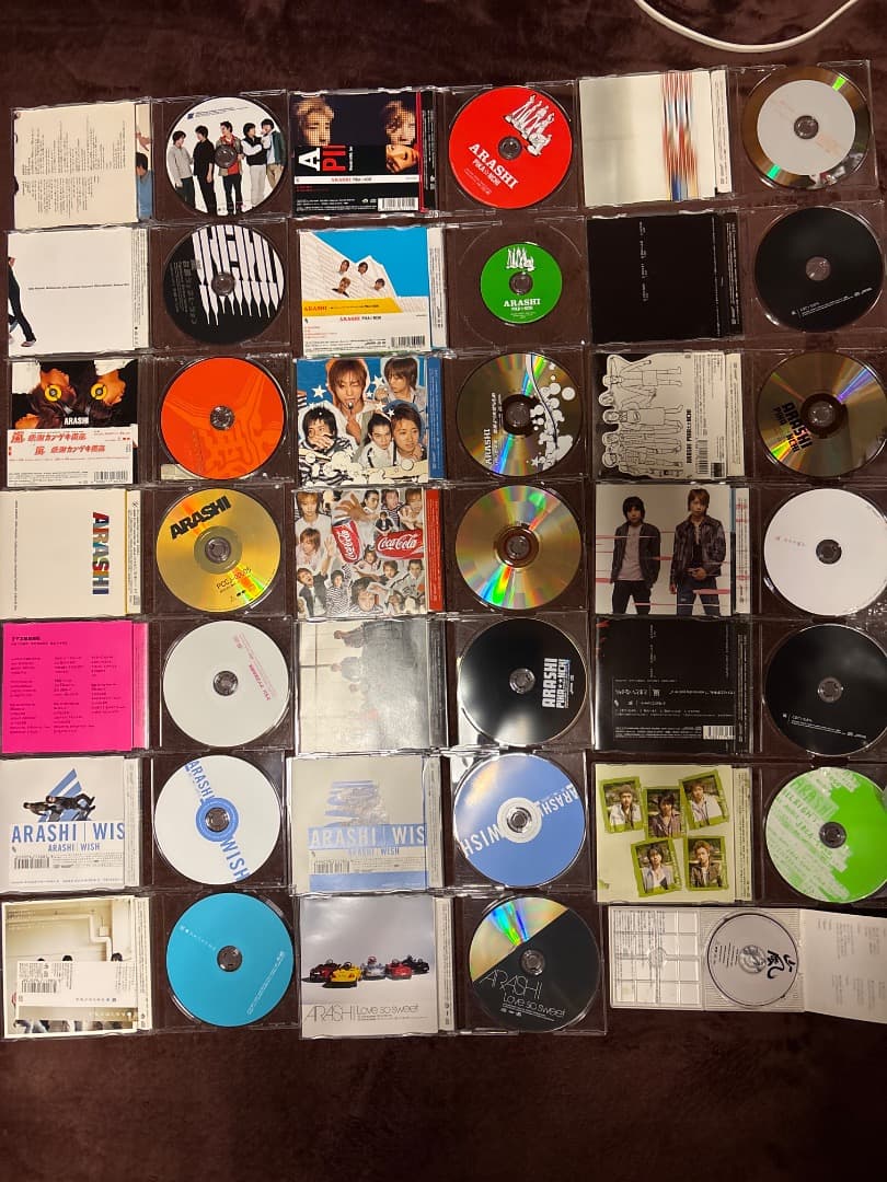 嵐シングルCD（通常盤➕初回限定盤）63枚まとめ売り