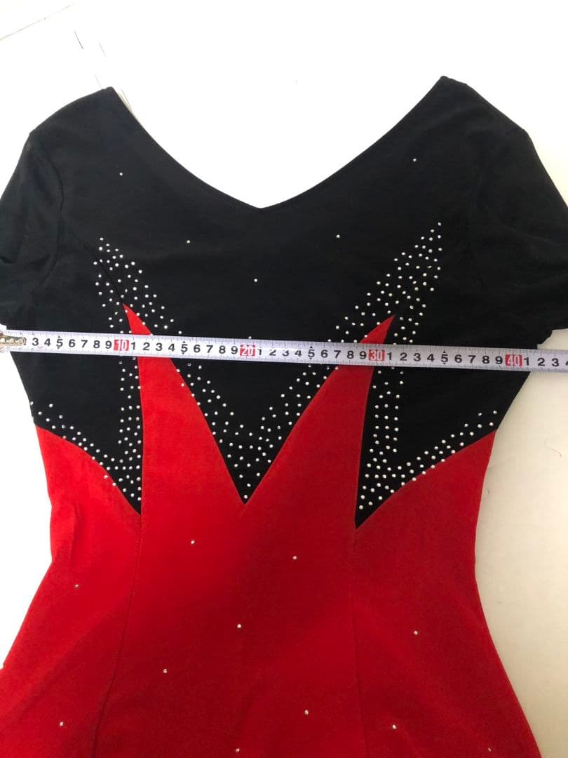 社交ダンス練習着レッスン着パーティ。イチオクラテンビジュワンピースドレス