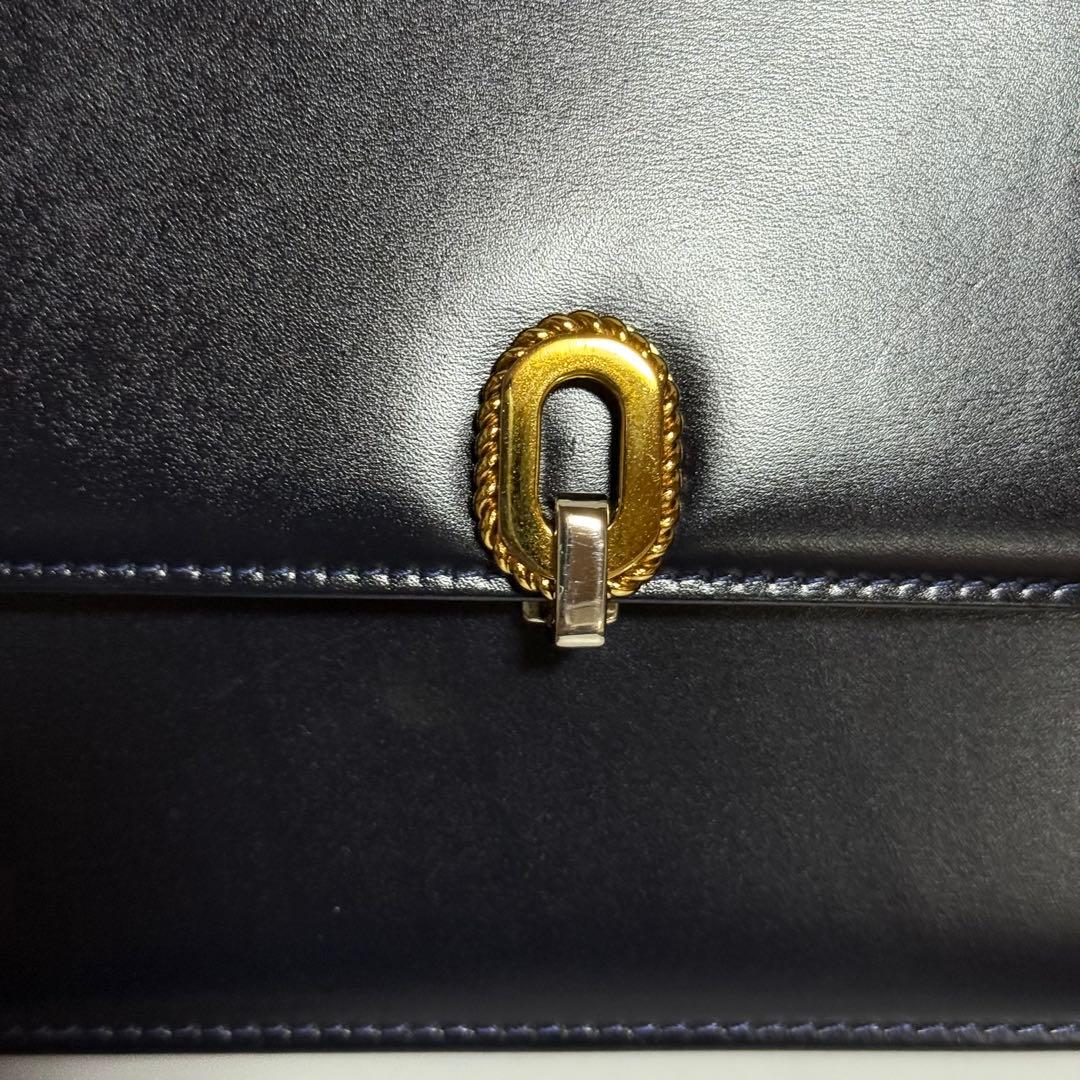 ⭐️未使用級⭐️WAKO ワコー フォーマルバッグ ハンドバッグ レザー 黒色