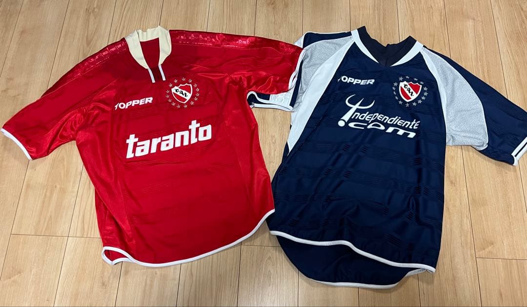 Topper インデペンディエンテ モンテネグロ　選手仕様　アルゼンチン 2枚
