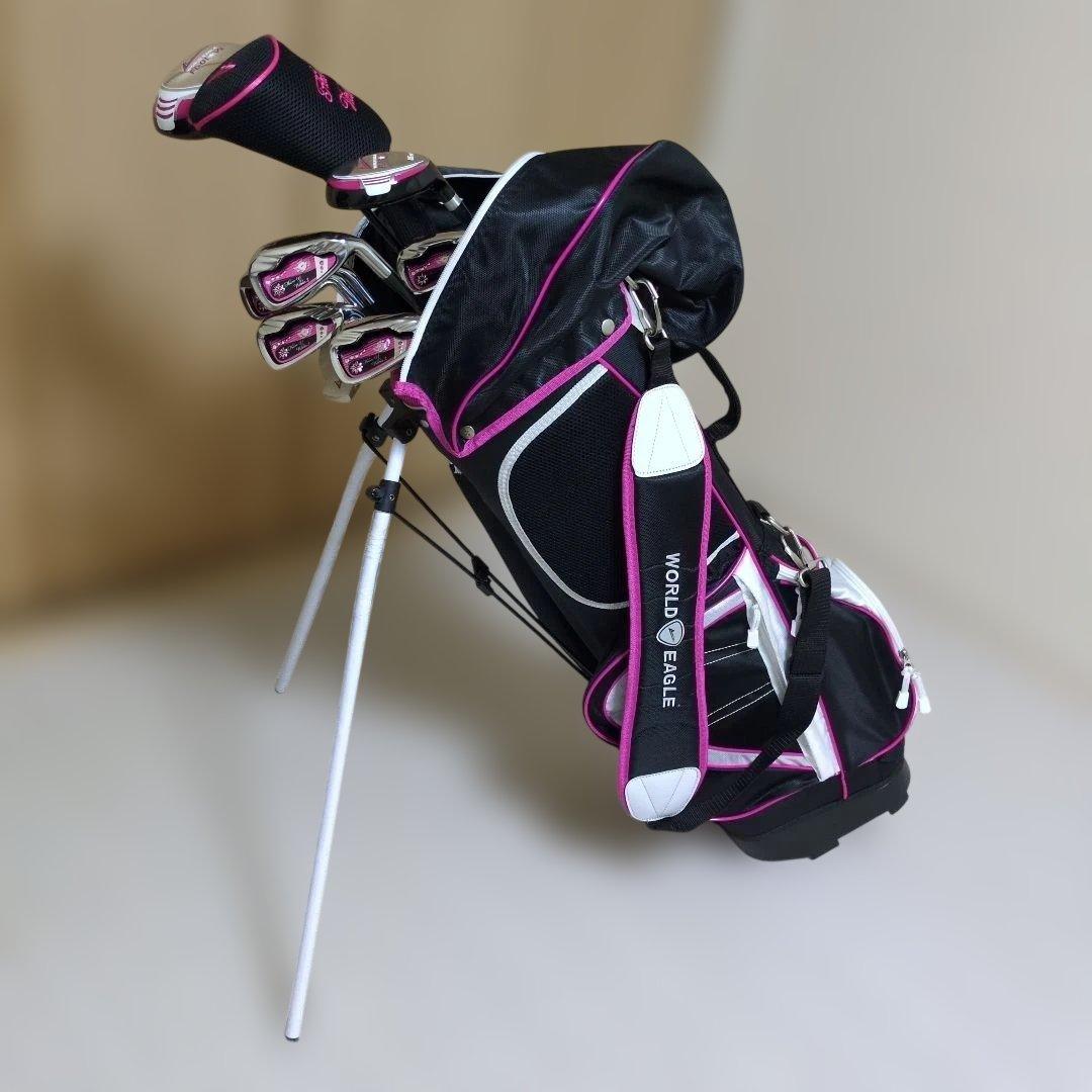 【超美品】ワールドイーグル FL-01 V2 レディース ゴルフクラブセット
