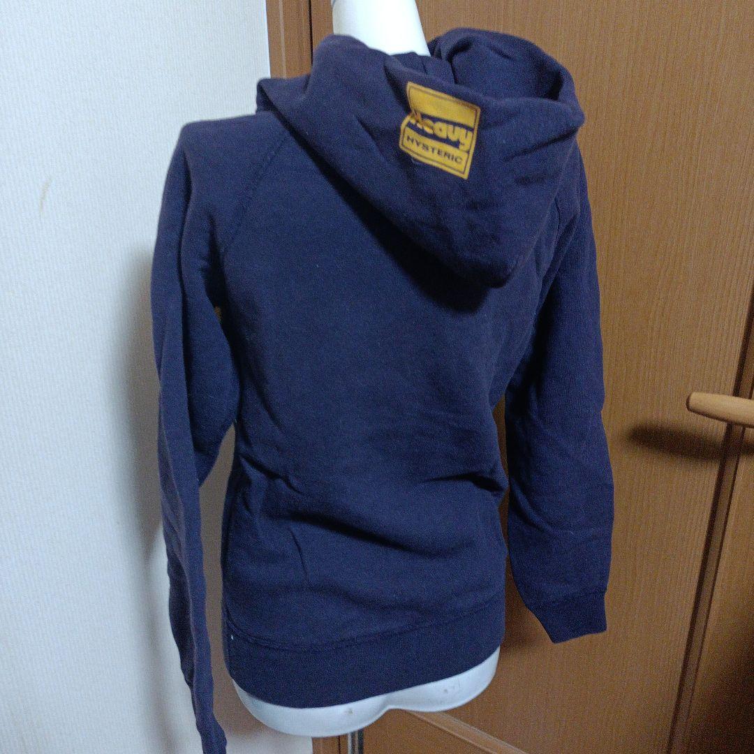 ヒステリックグラマー ロゴ プルパーカー ラグラン