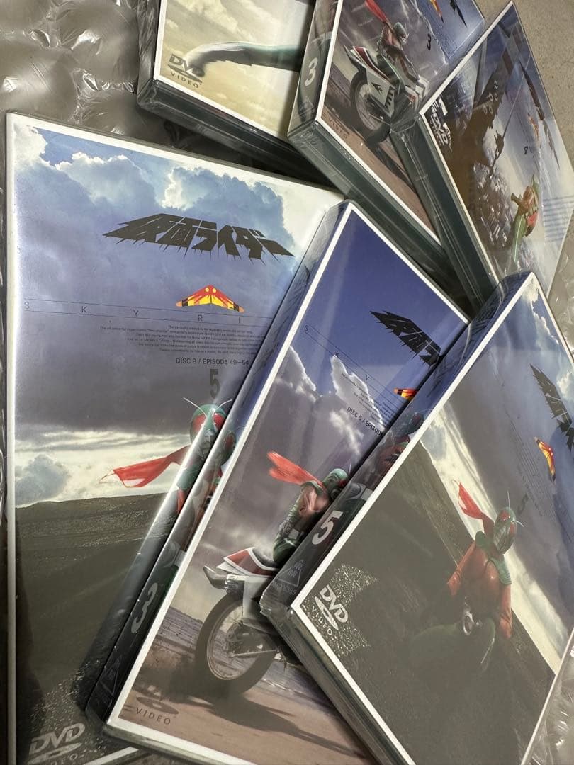 仮面ライダーDVD 不揃い