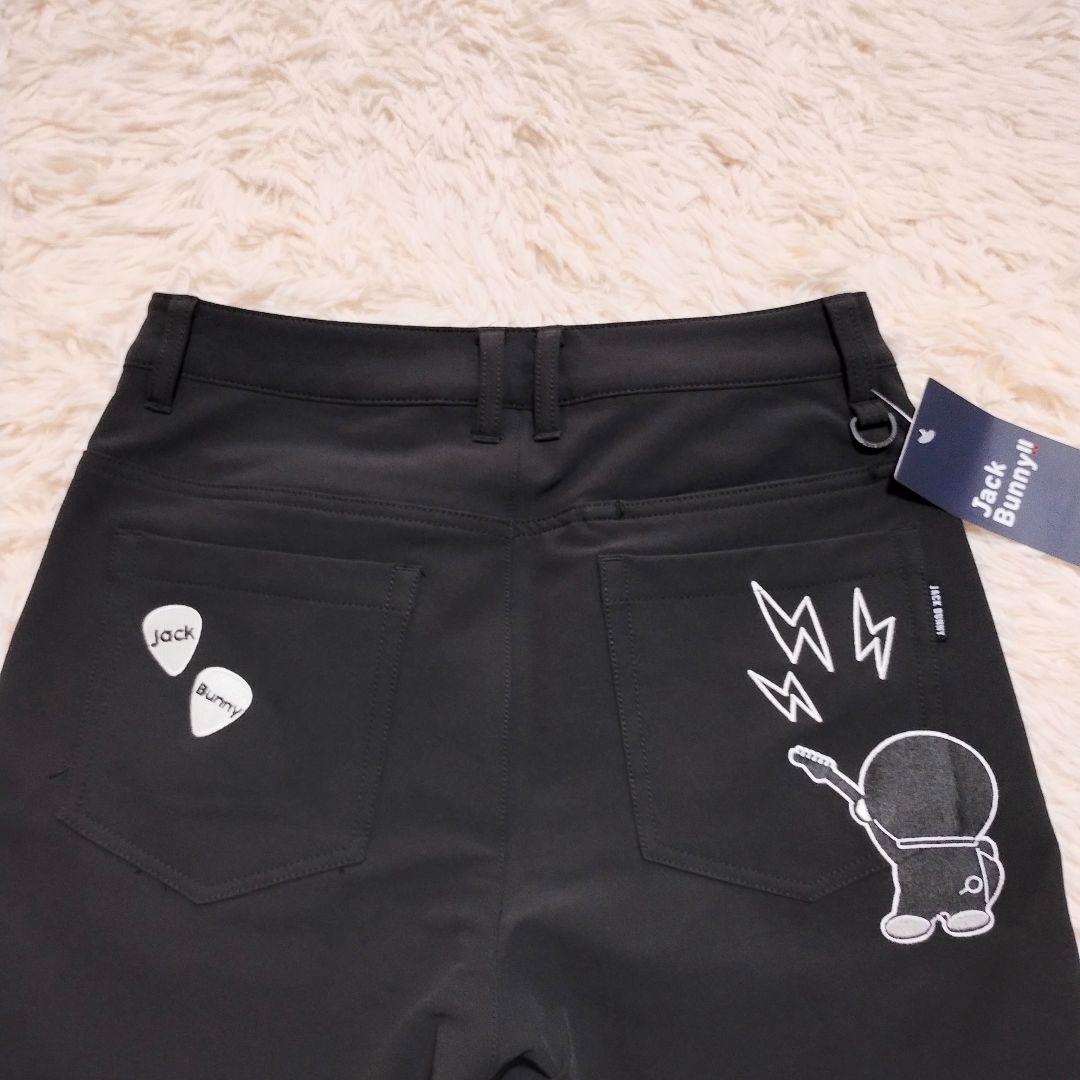 新品　Jack Bunny　ジャックバニー　ドラえもん　ゴルフパンツ　コラボ　黒