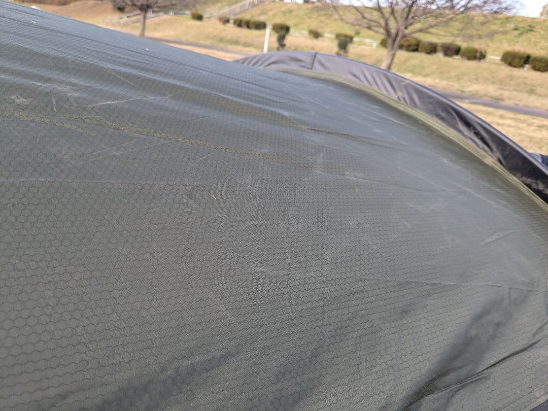 【訳あり】TOMOUNT　トンネル2ルームテント　グランドシート付き