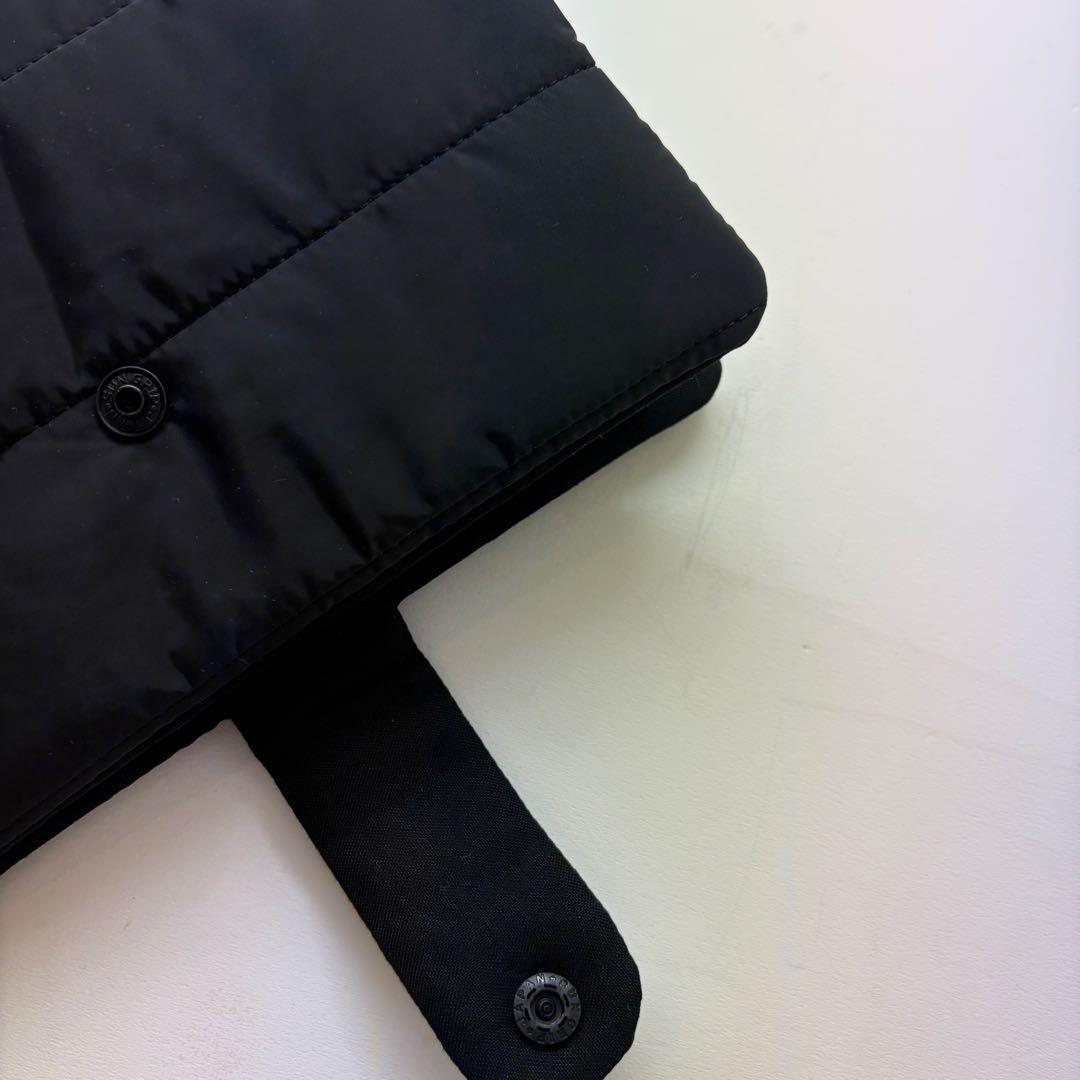 【SALE】バインダーカバー　シンプルブラック　※バインダーは付属しません