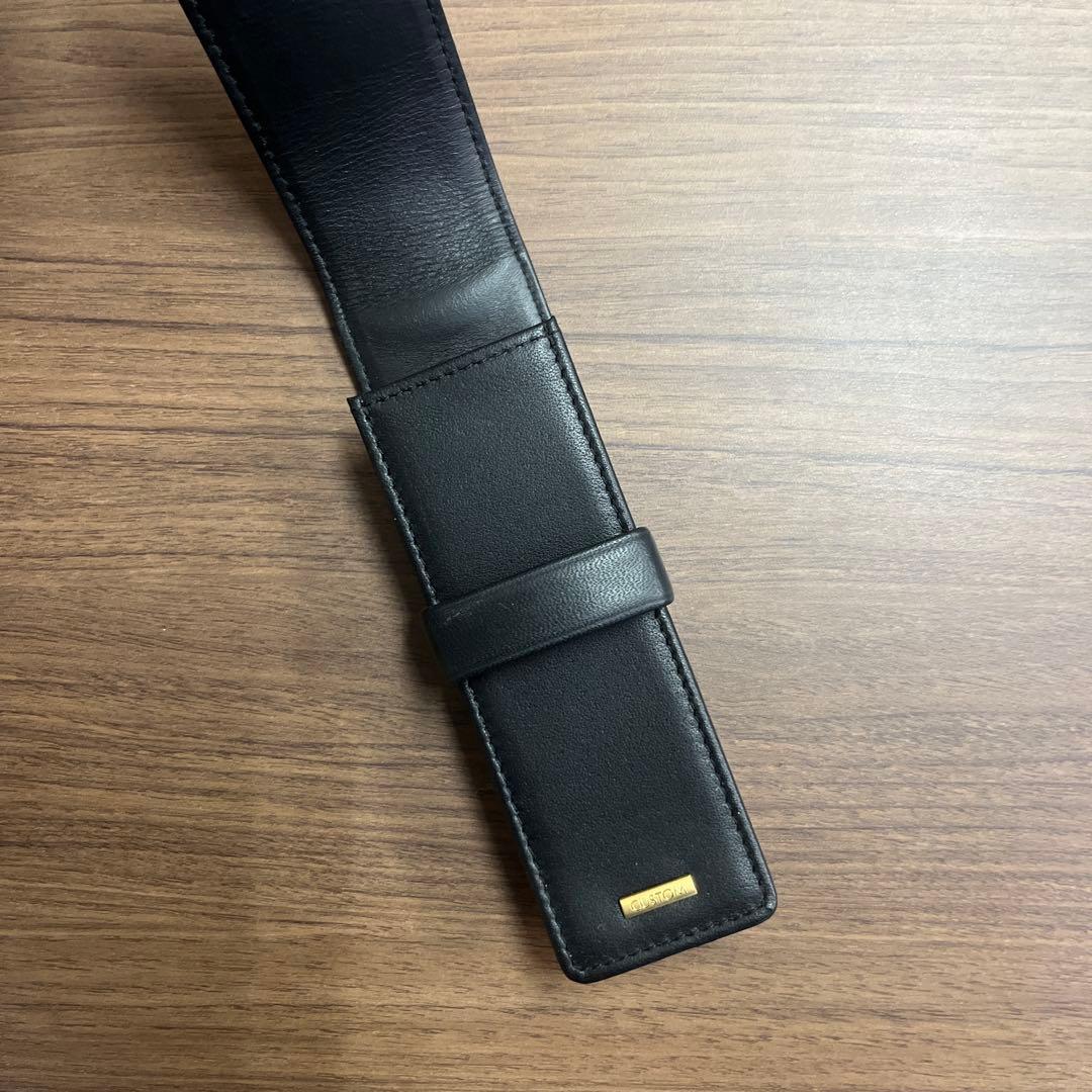 PILOT CUSTOM ペンケース ブラック レザー 箱付き 未使用