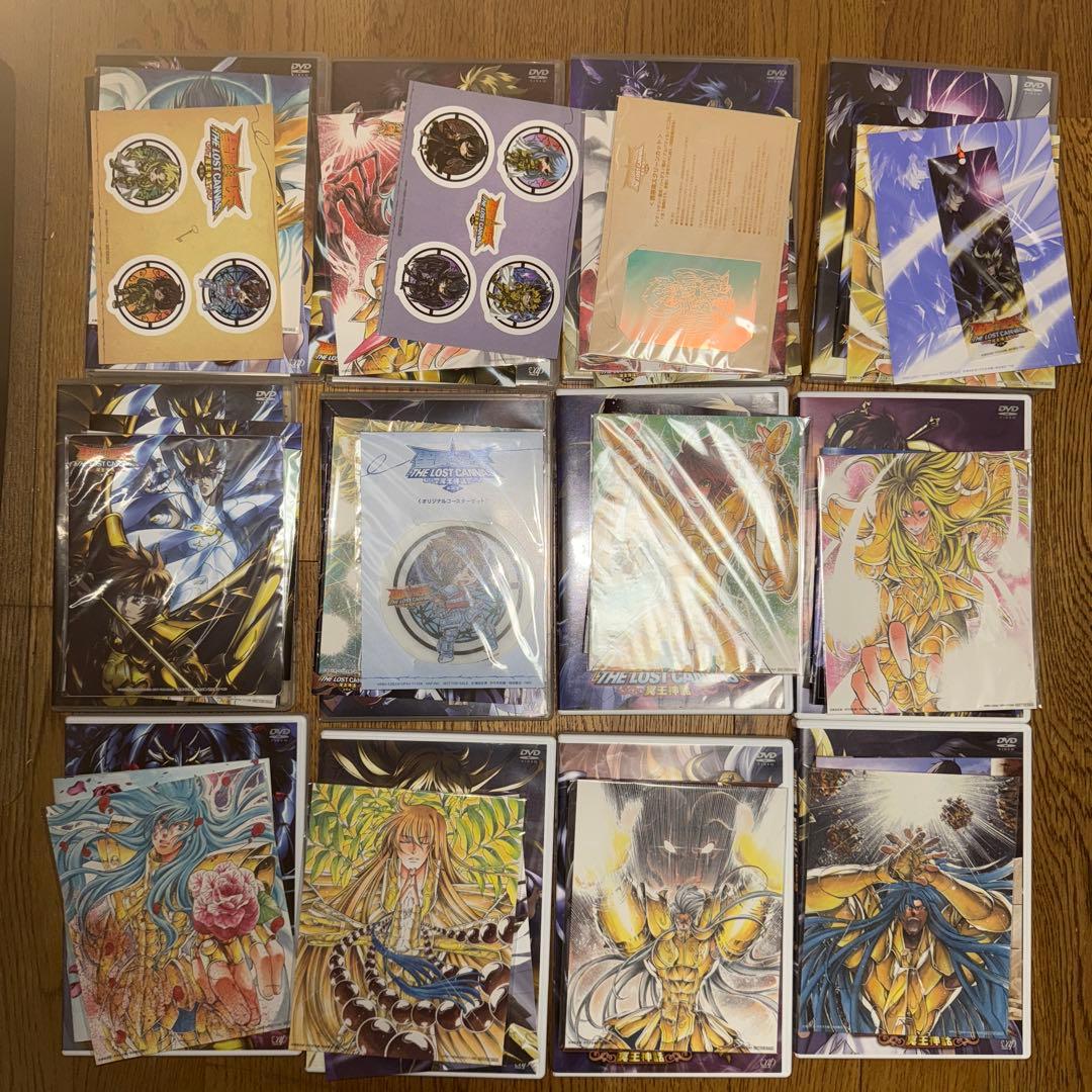 も*離様 DVD聖闘士星矢 THE LOST CANVAS 冥王神話 全12セッ