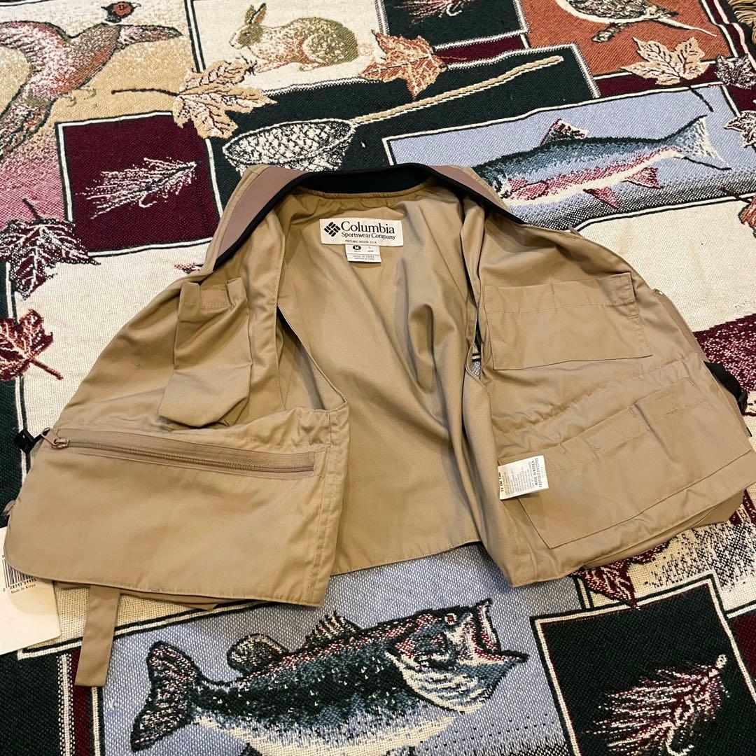 タグ付デッド　90's Columbia PFG フィッシングベスト　極美品