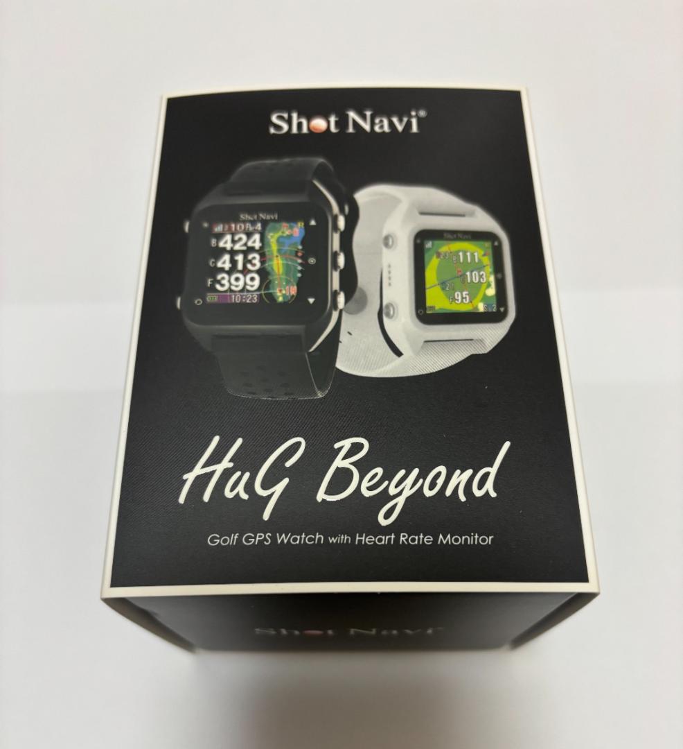 Shot Navi Hug beyond GPSナビ ゴルフウォッチ ブラック
