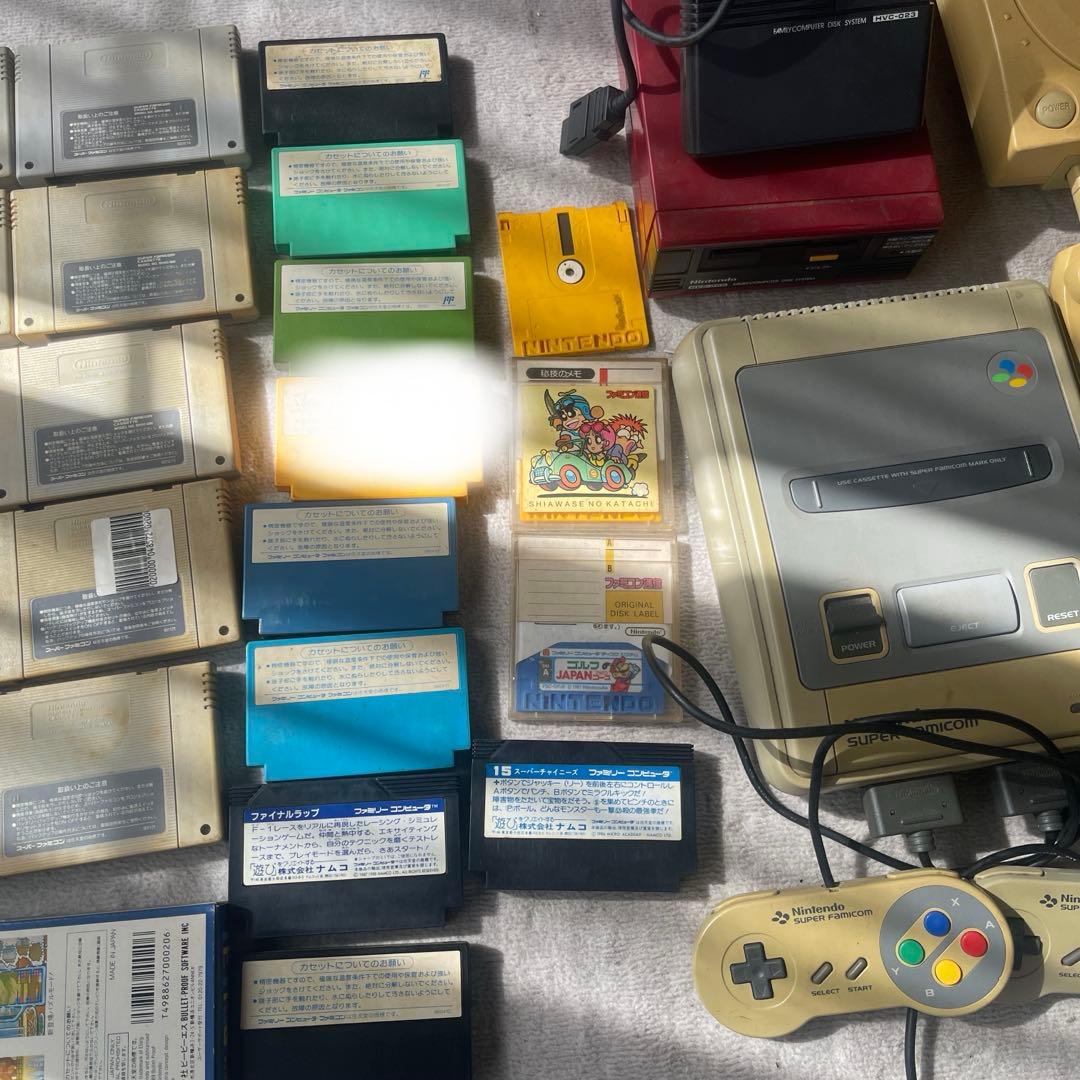 【お宝ソフト有】レトロゲームセット スーファミ/ドリキャス/ディスクシステム