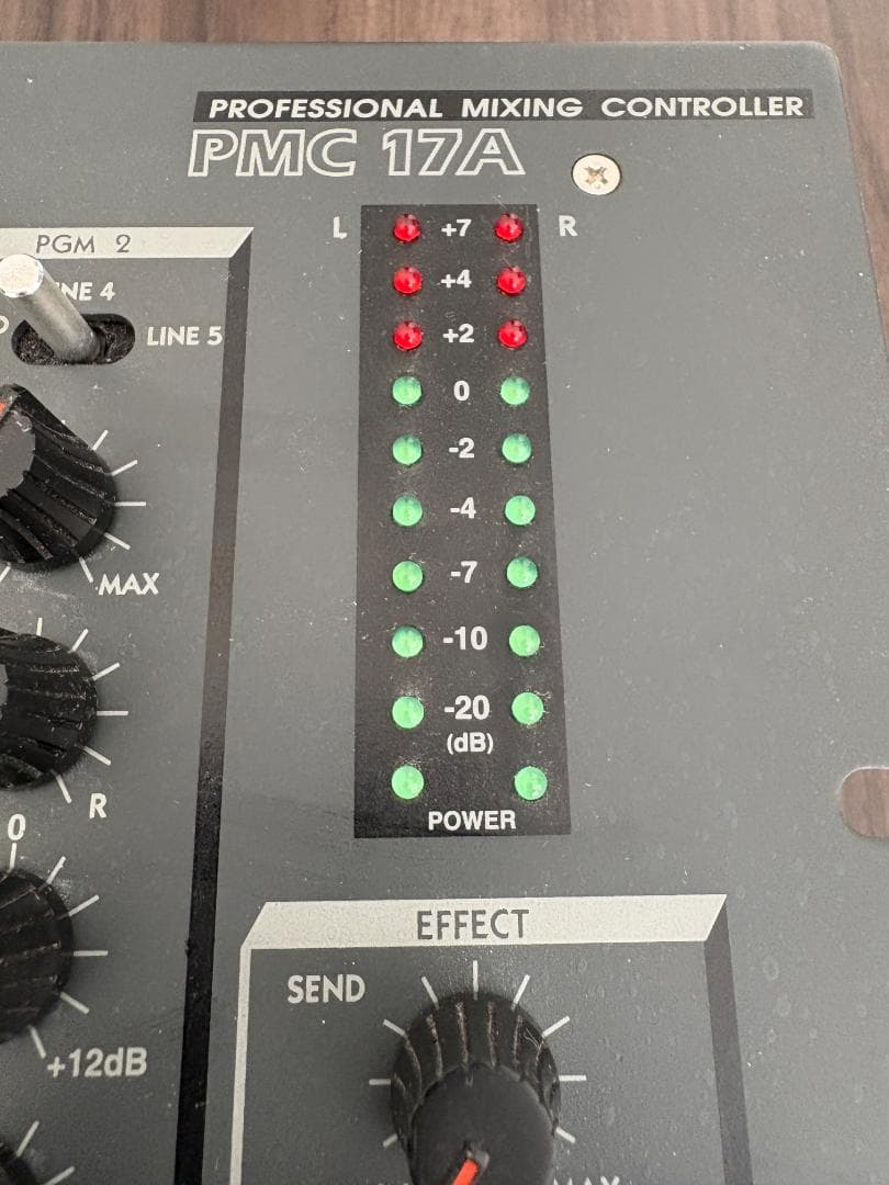 Vestax ベスタクス PMC-17A DJミキサー 動作品